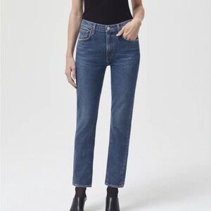 AGOLDE Merrel Jean- mid rise straight